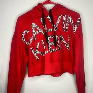 Calvin Klein Crop Hoodie